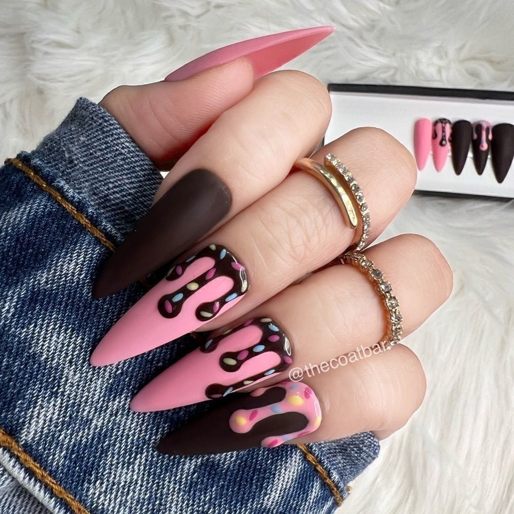 ISCREAM 🍦🍨 Custom Press On Nails | High Quality Nails | Handmade